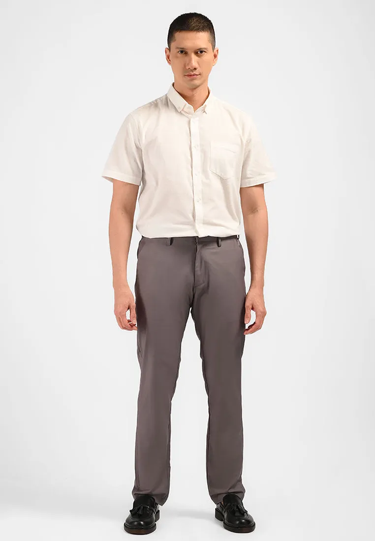 MOC Celana Panjang Formal Pria DRACO-DARK GREY