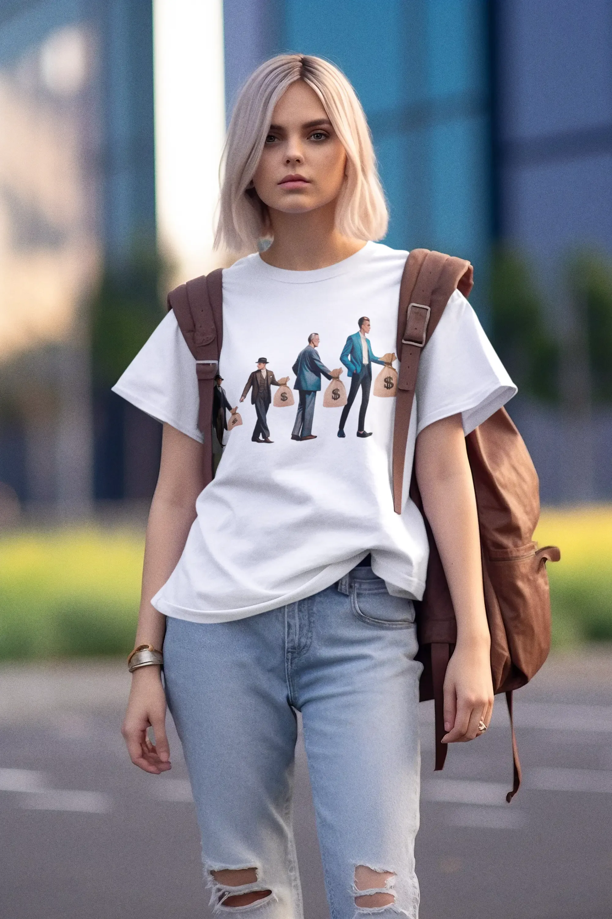 Money Bag Lineage Short Sleeve Staple T-Shirt