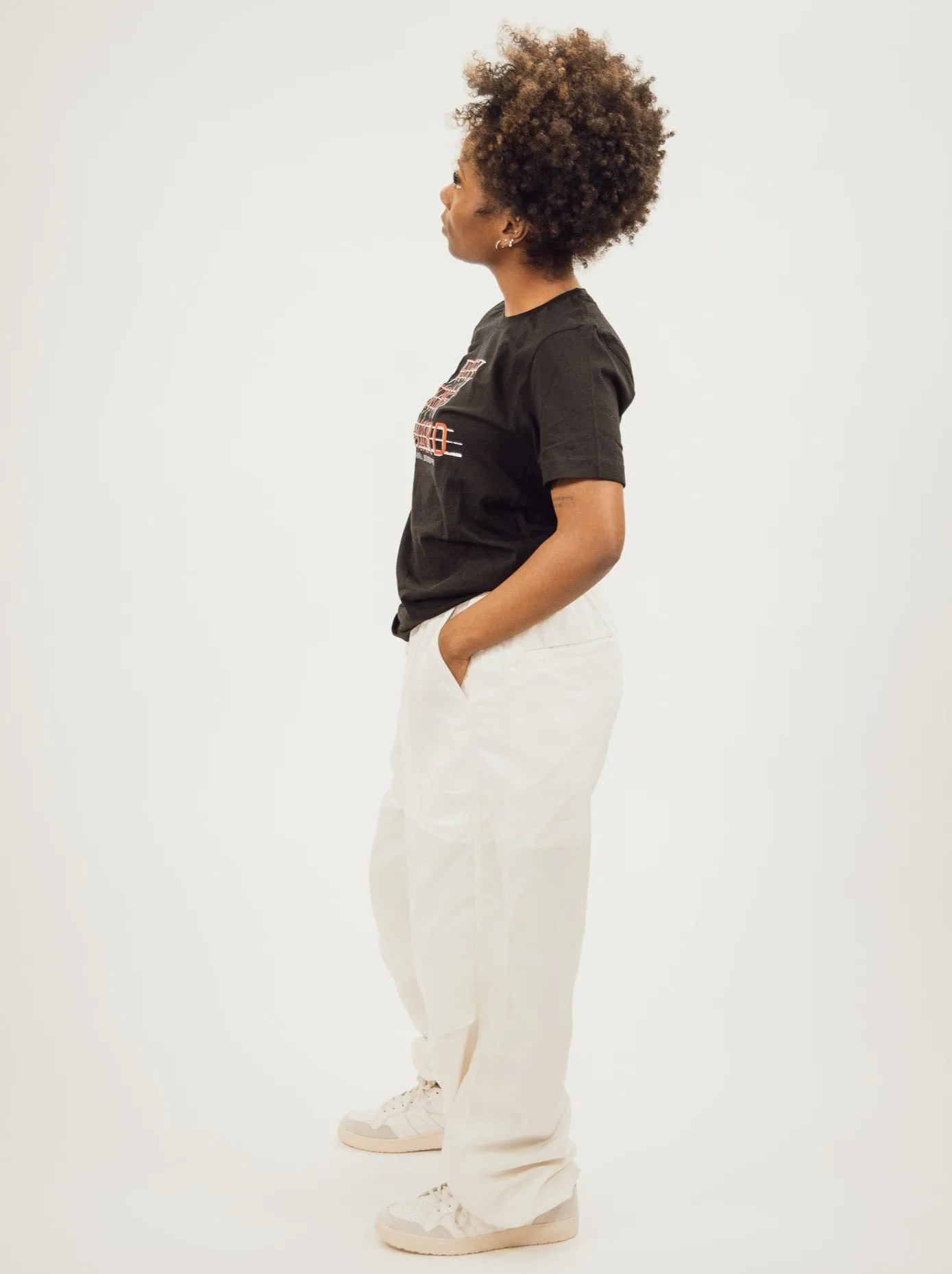 Moon River Drawstring Pants - Cream