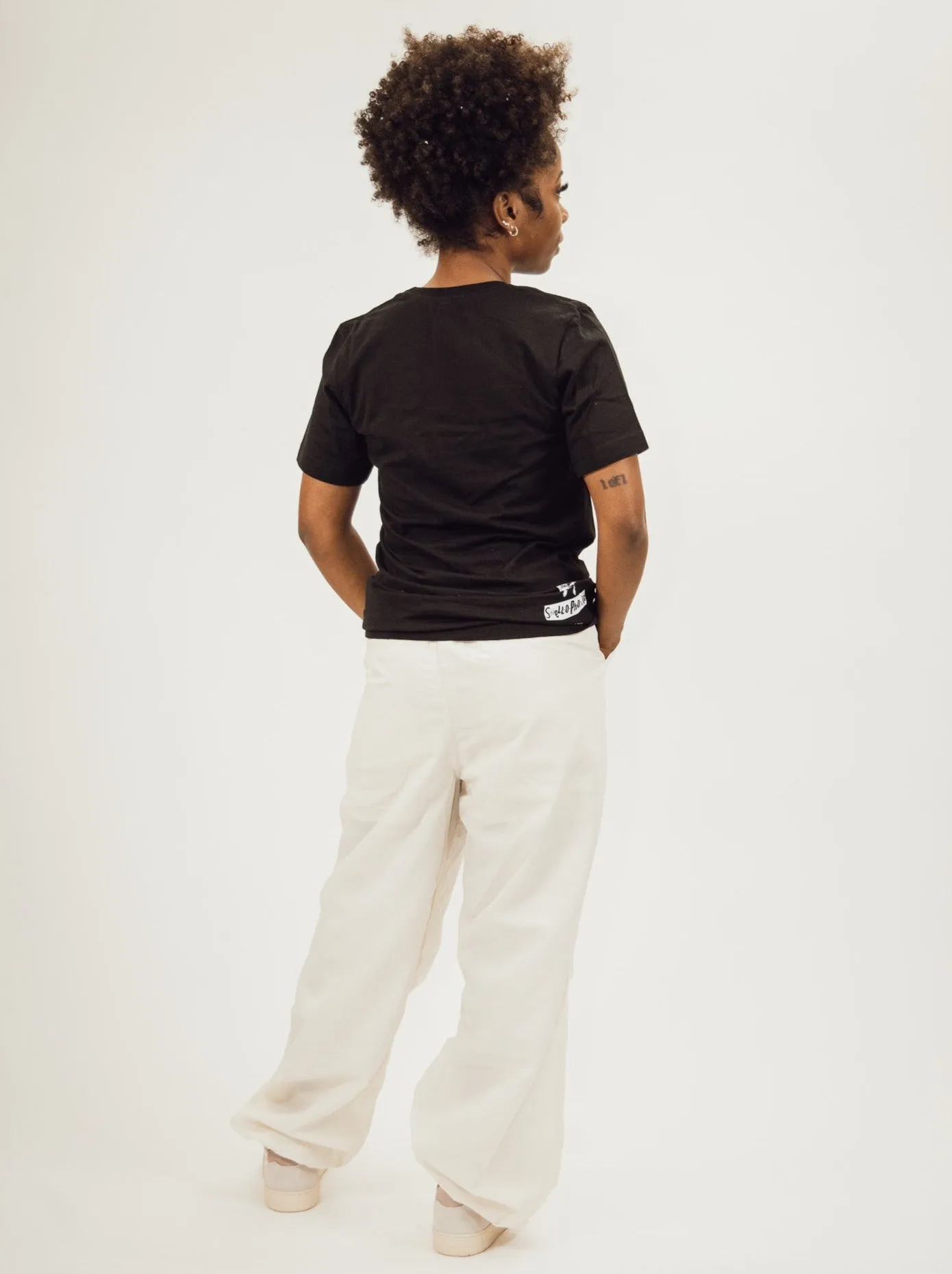 Moon River Drawstring Pants - Cream