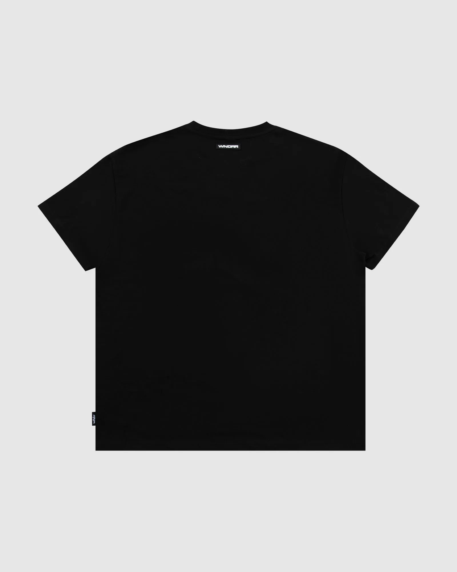 MOTIF BOX FIT TEE - BLACK