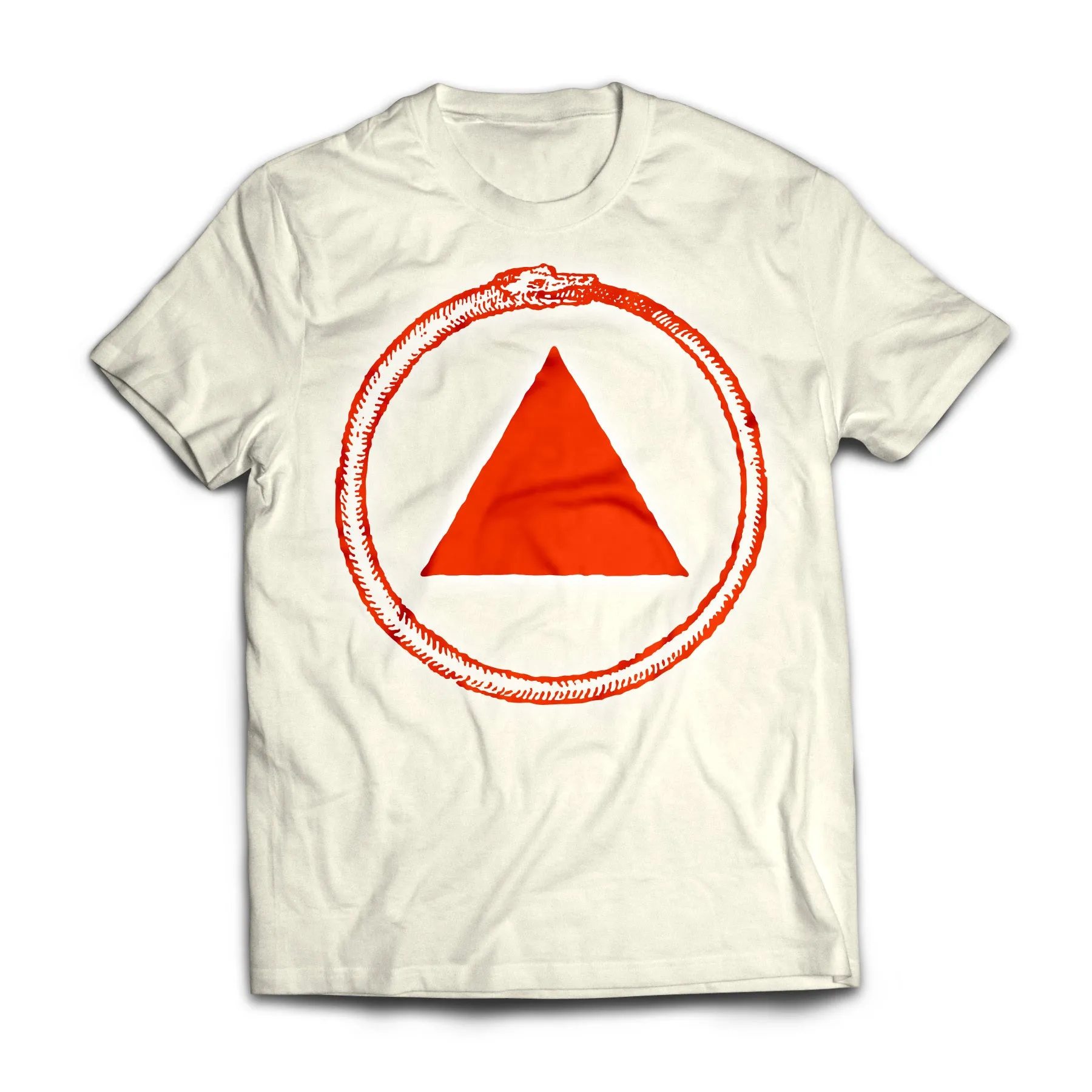 Neon Red Logo Tee