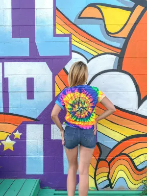 Neon Tie Dye Tee