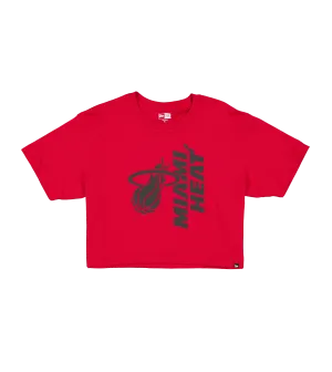 New Era HEAT Culture: Blood Red Women's Boxy Crop