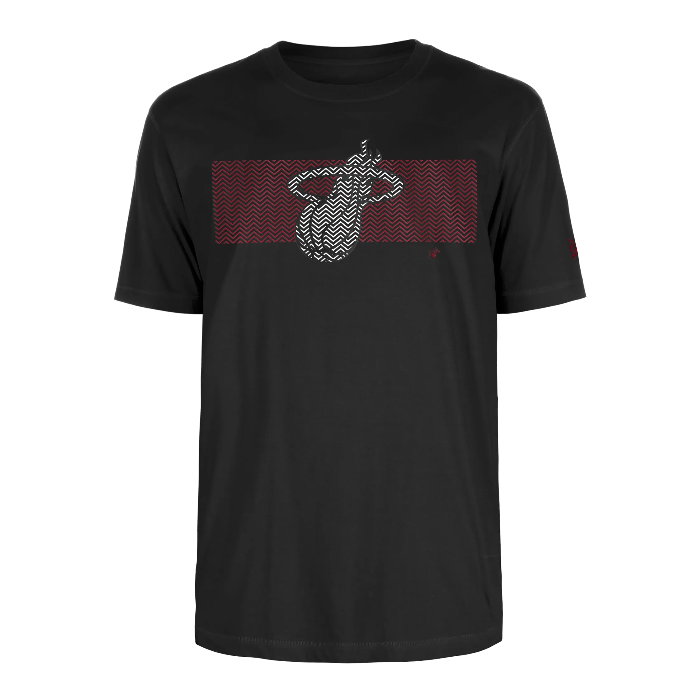 New Era Miami HEAT Stripe Logo Tee