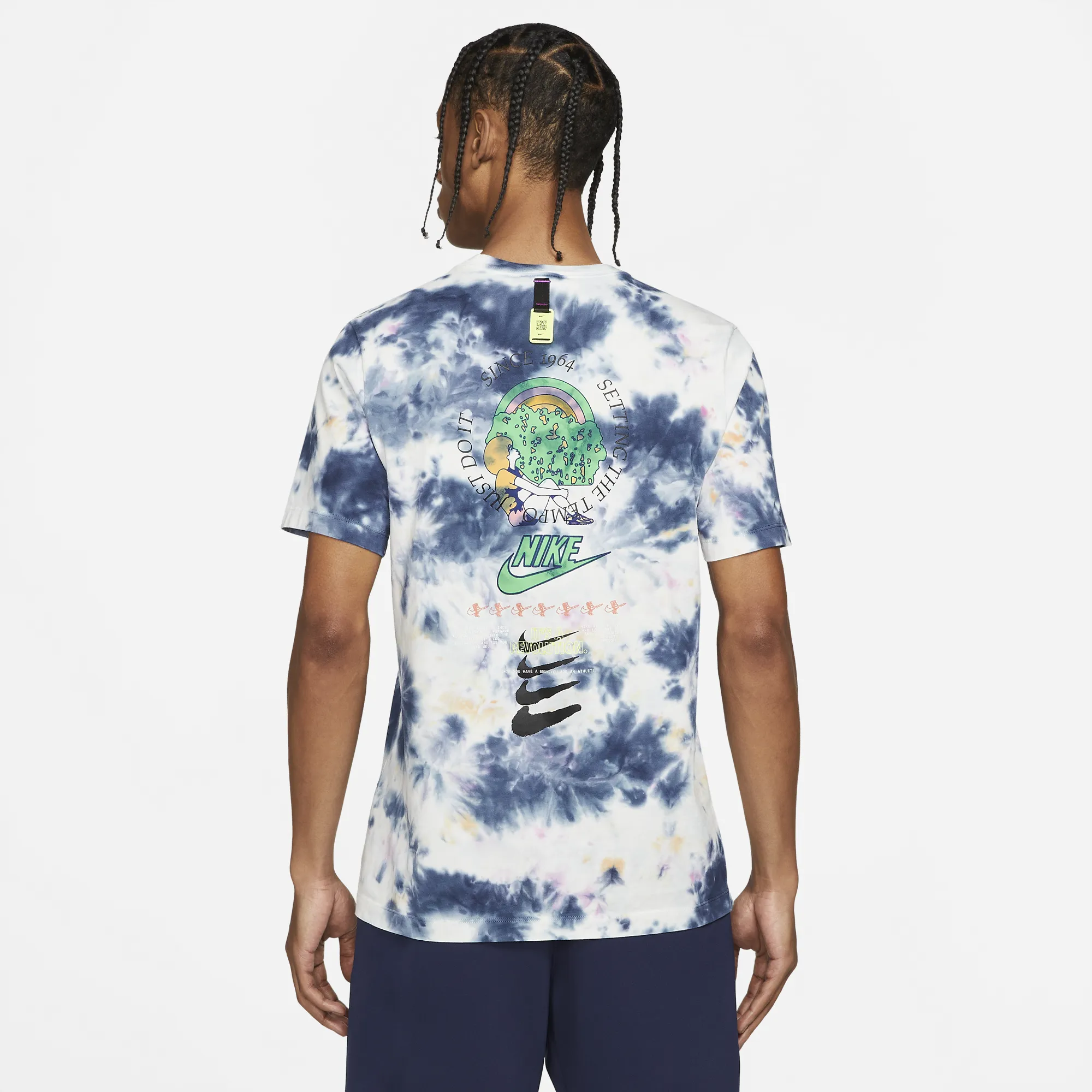 Nike Mens Sportswear Tee Blue Void