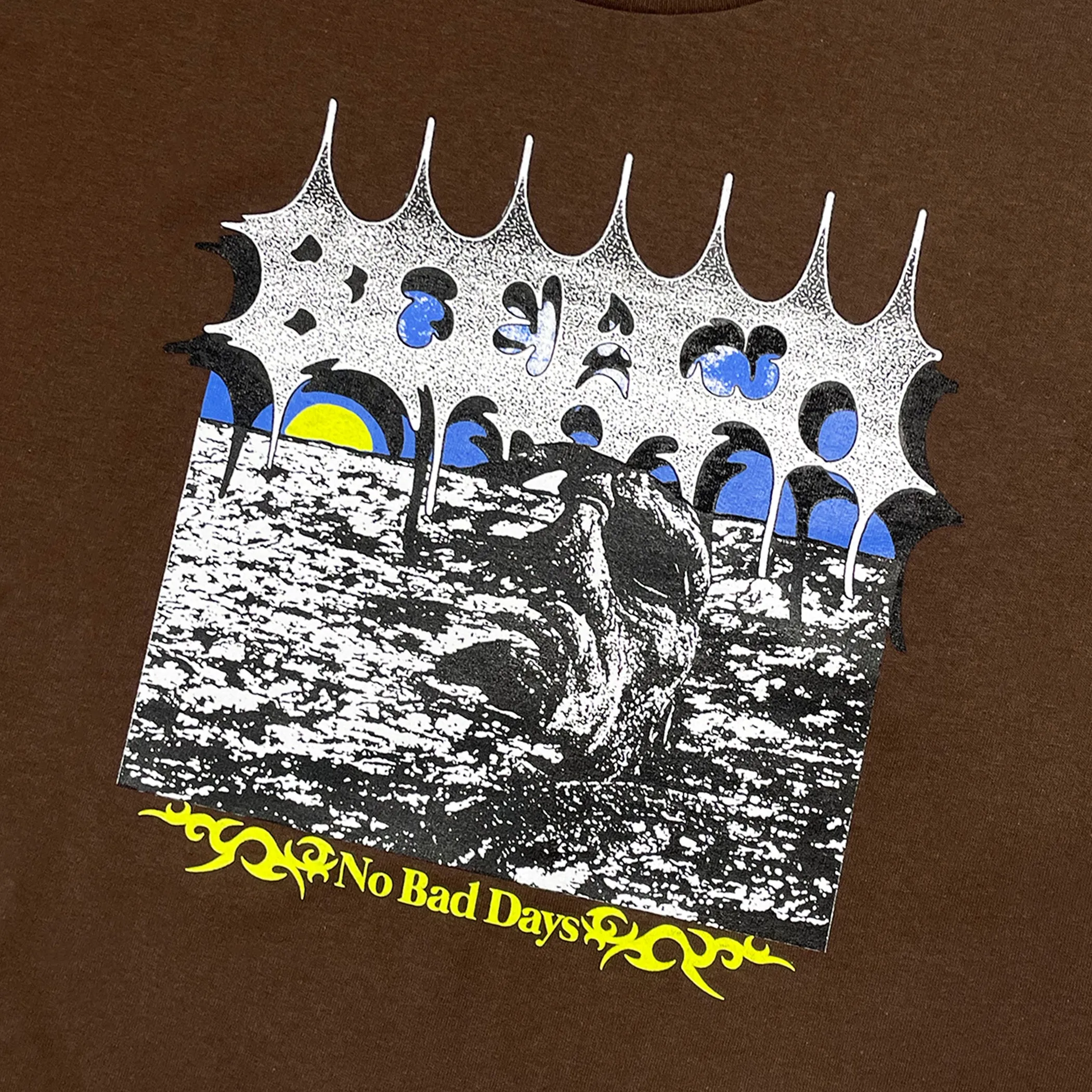No Bad Days T-Shirt - Brown
