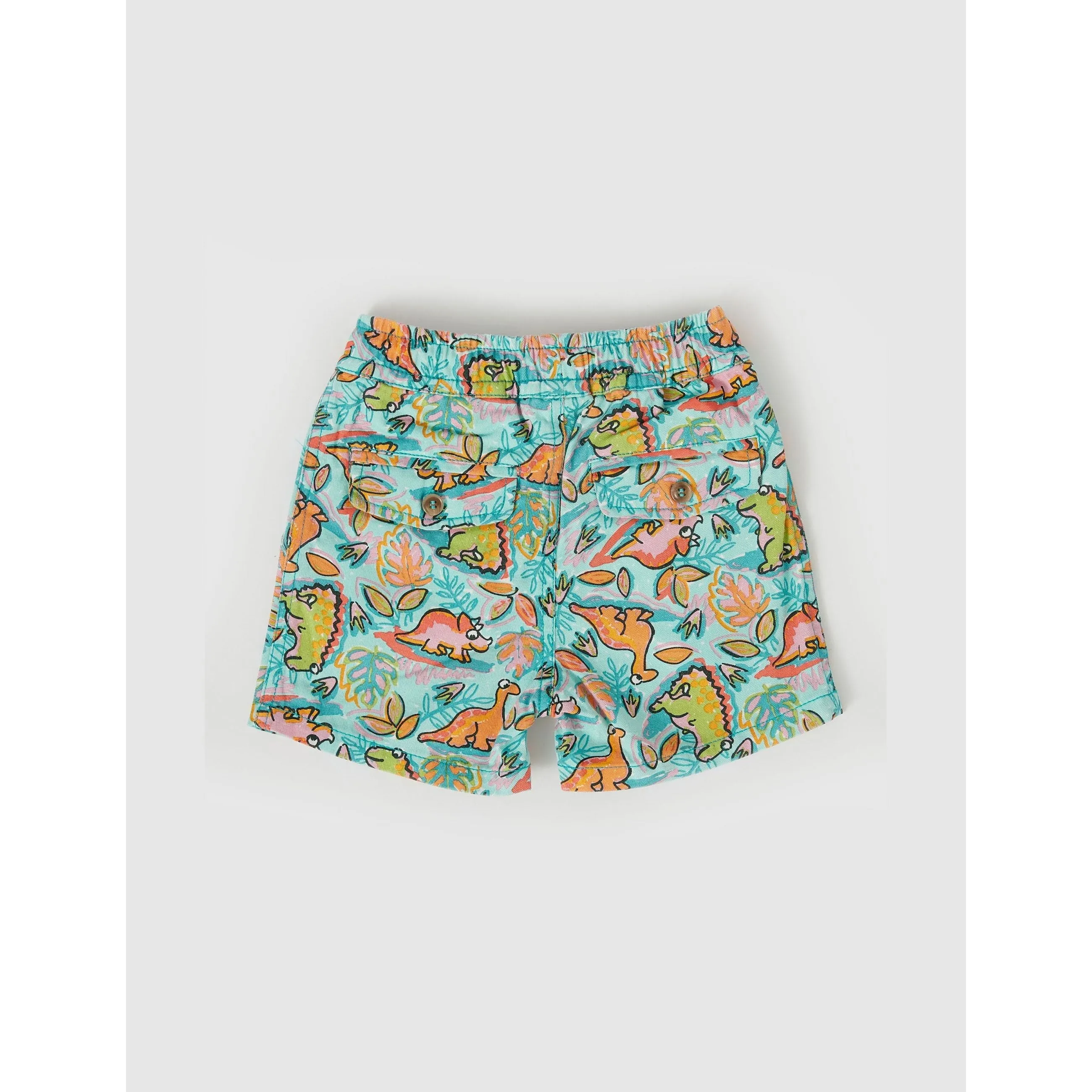 Noah Dino Jungle Denim Shorts