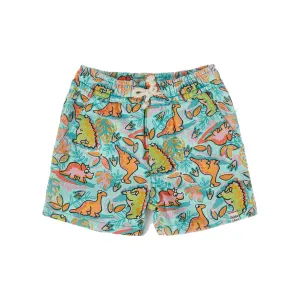 Noah Dino Jungle Denim Shorts