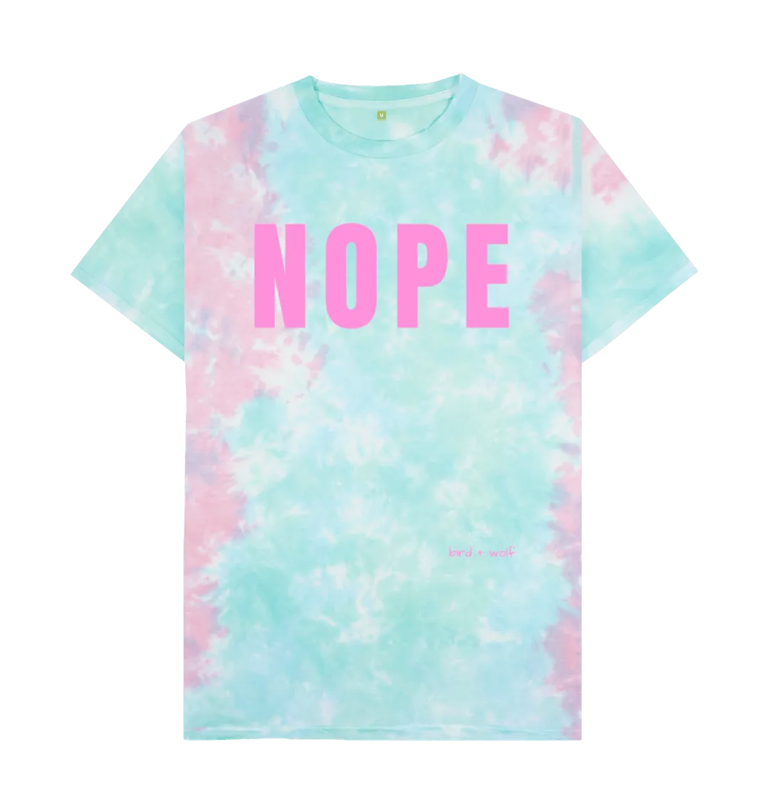Nope Tie Dye Classic Tee