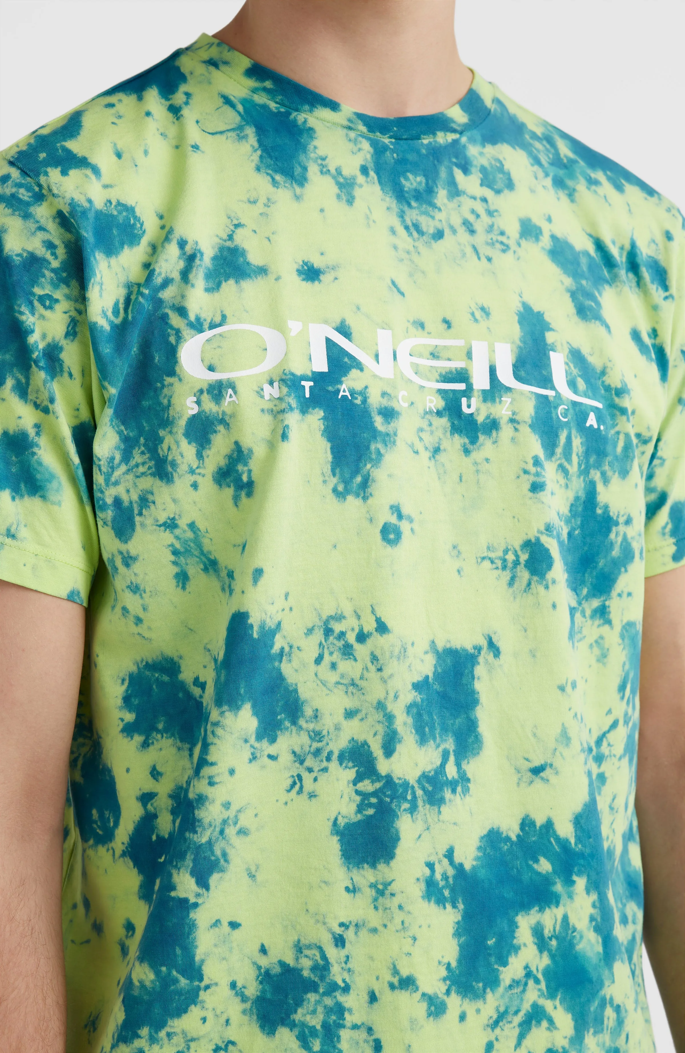 Oakes T-Shirt | Green Tie Dye