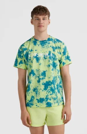 Oakes T-Shirt | Green Tie Dye