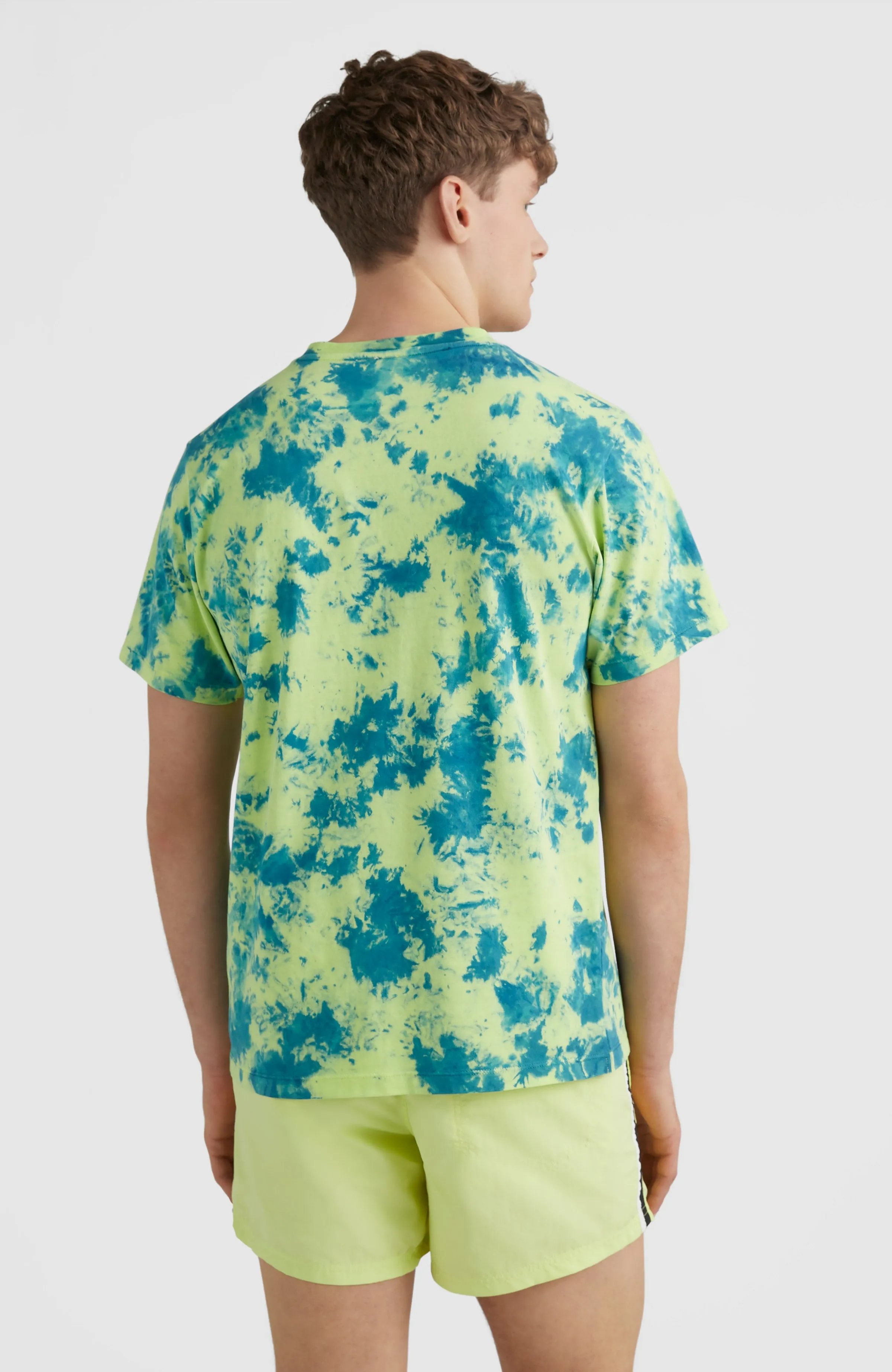 Oakes T-Shirt | Green Tie Dye