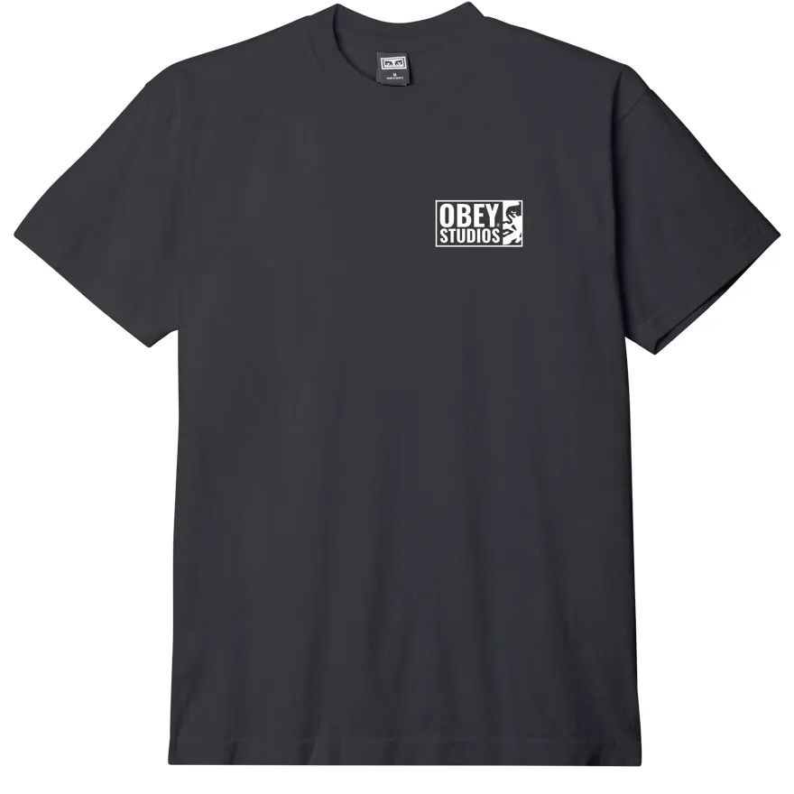 Obey studios icon heavyweight tee