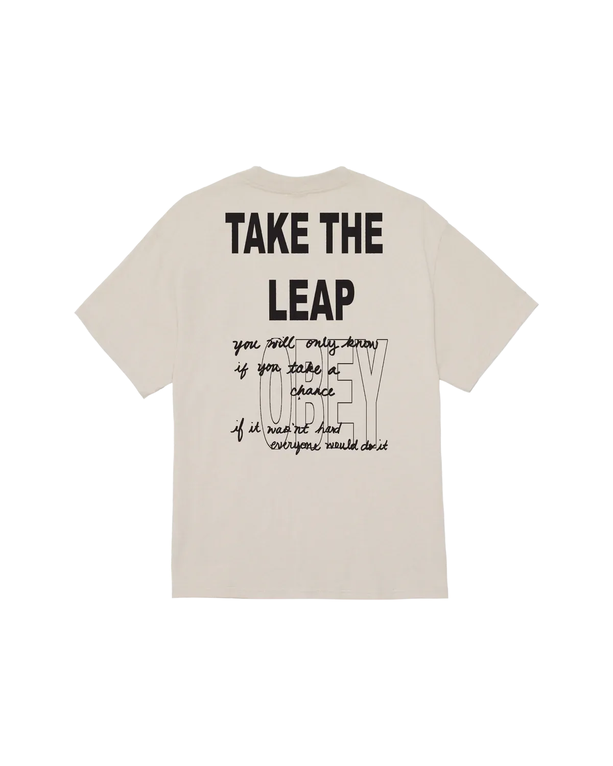 Obey Take The Leap Tee