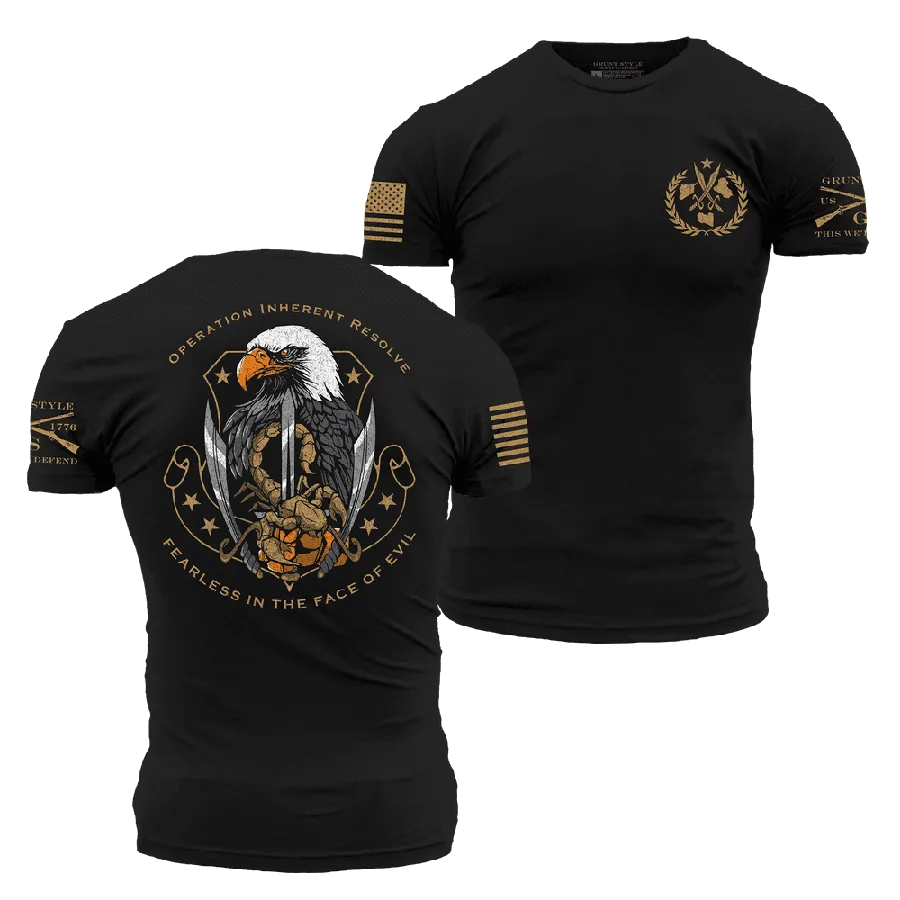 Operation Inherent Resolve T-Shirt - Black