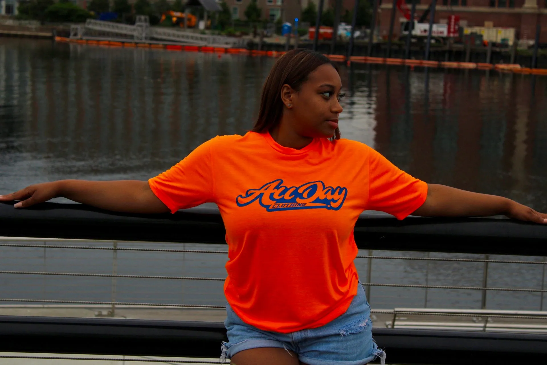 Orange All Day T-shirt
