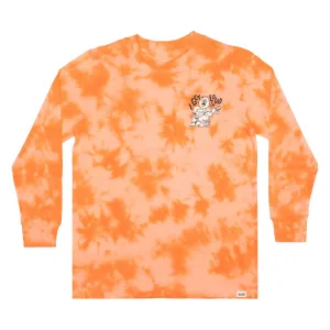 Orange Tie-Dye I Get Loud Longsleeve Tee