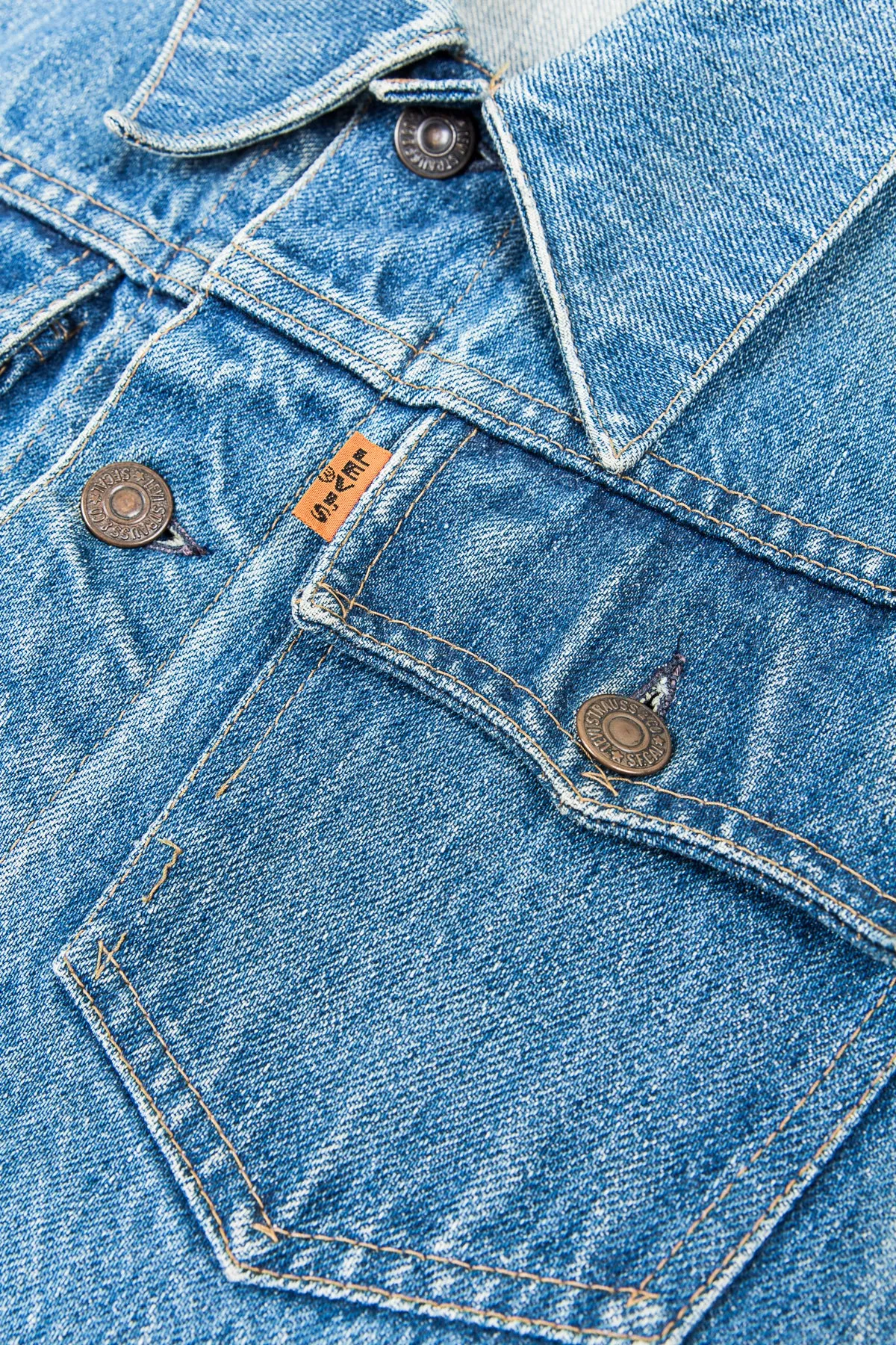Original Vintage Levi's Big E 1960s Orange Tab Jacket