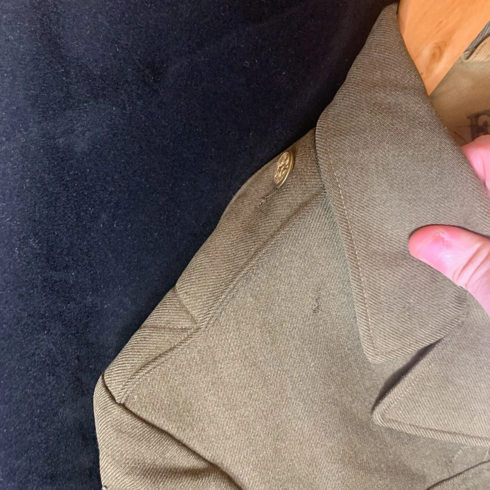 Original WW2 US Army Class A Dress Jacket 1940 - Private Ryan Prop - 38" Large