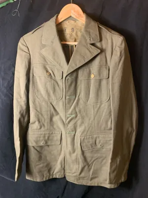 Original WW2 US Army Class A Dress Jacket 1940 - Private Ryan Prop - 38" Large
