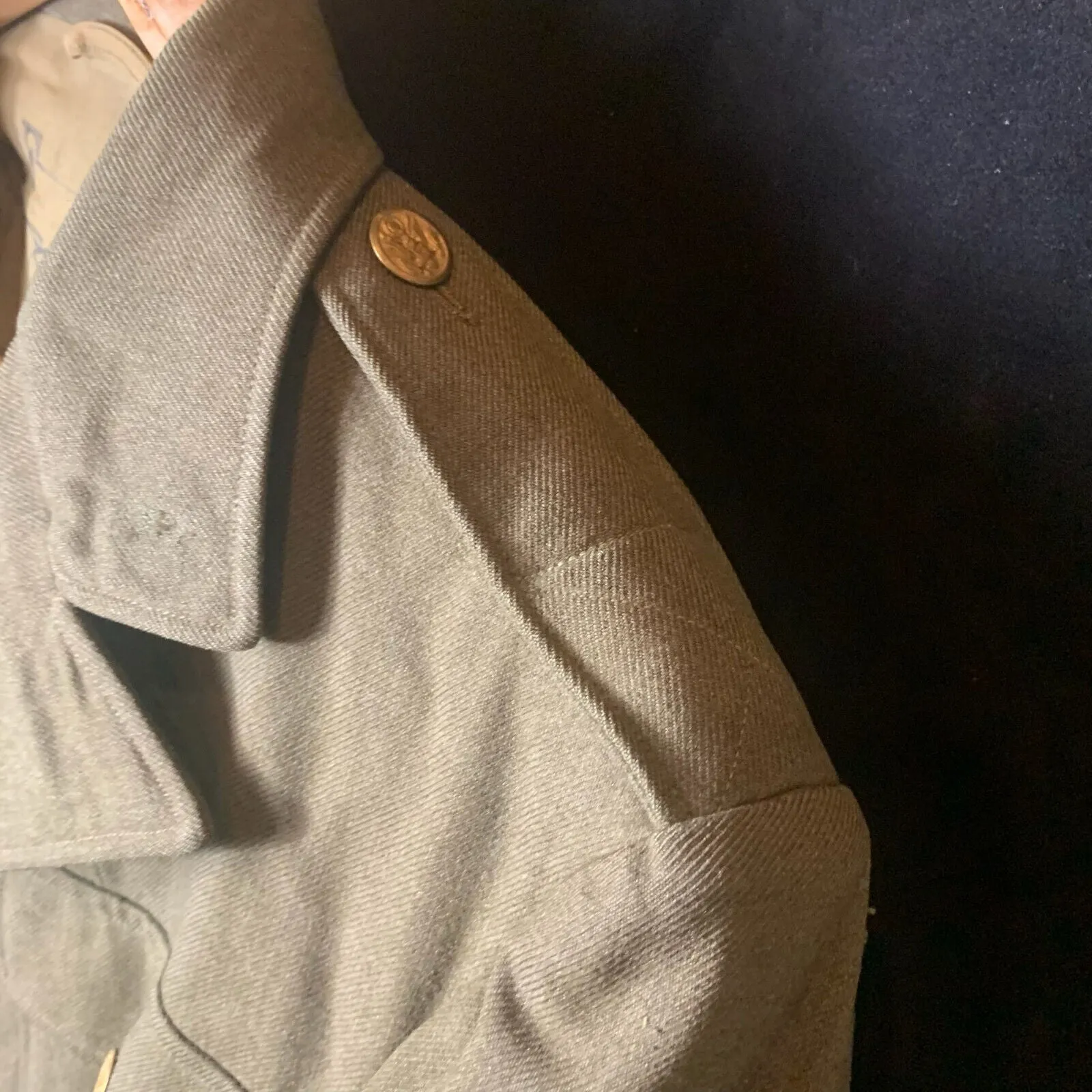 Original WW2 US Army Class A Dress Jacket 1940 - Private Ryan Prop - 38" Large