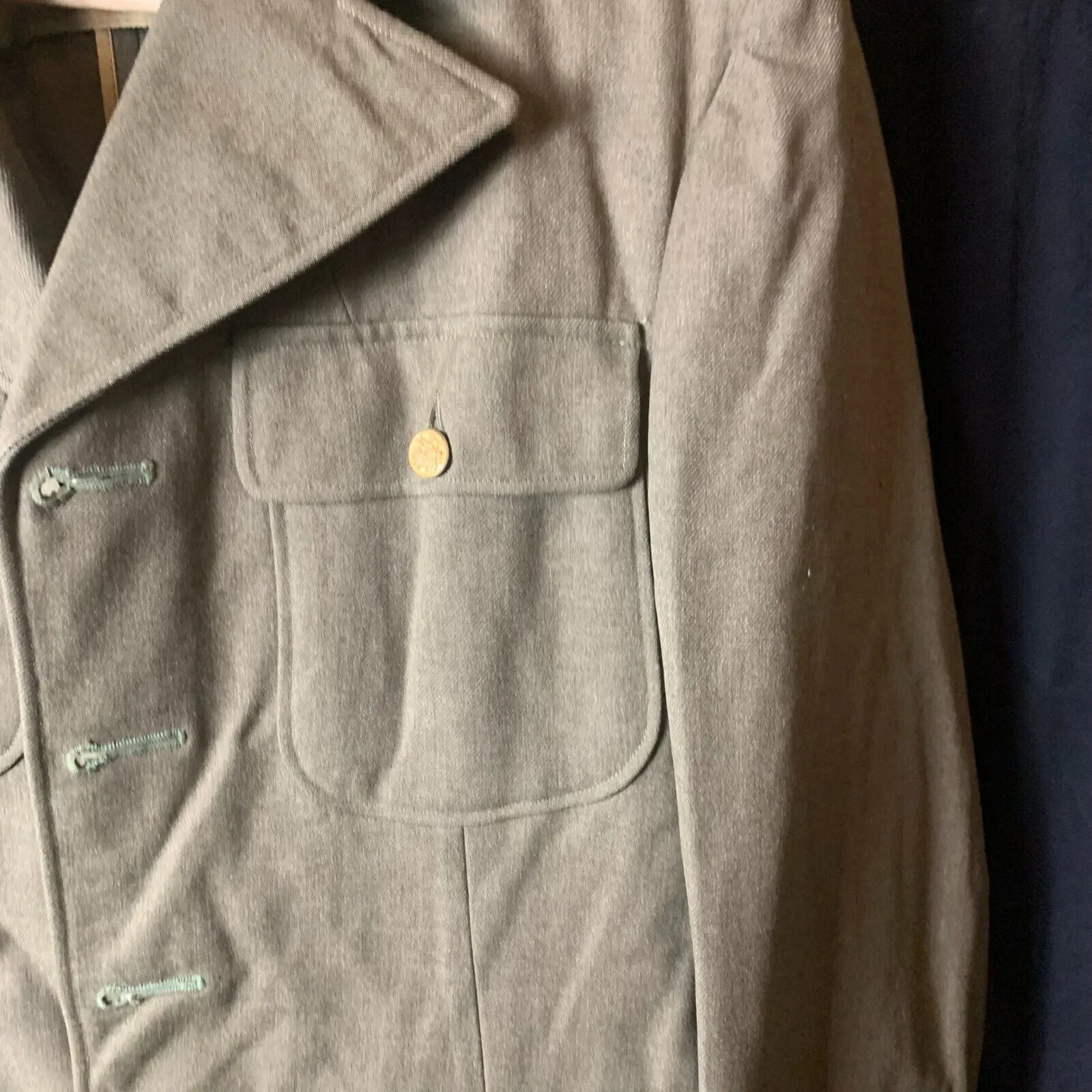 Original WW2 US Army Class A Dress Jacket 1940 - Private Ryan Prop - 38" Large