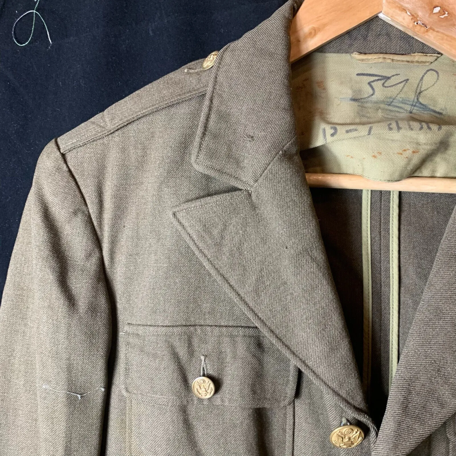 Original WW2 US Army Class A Dress Jacket - Private Ryan Prop - 39 Regular