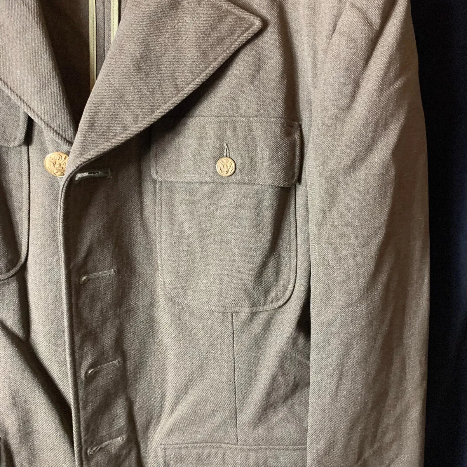 Original WW2 US Army Class A Dress Jacket - Private Ryan Prop - 39 Regular