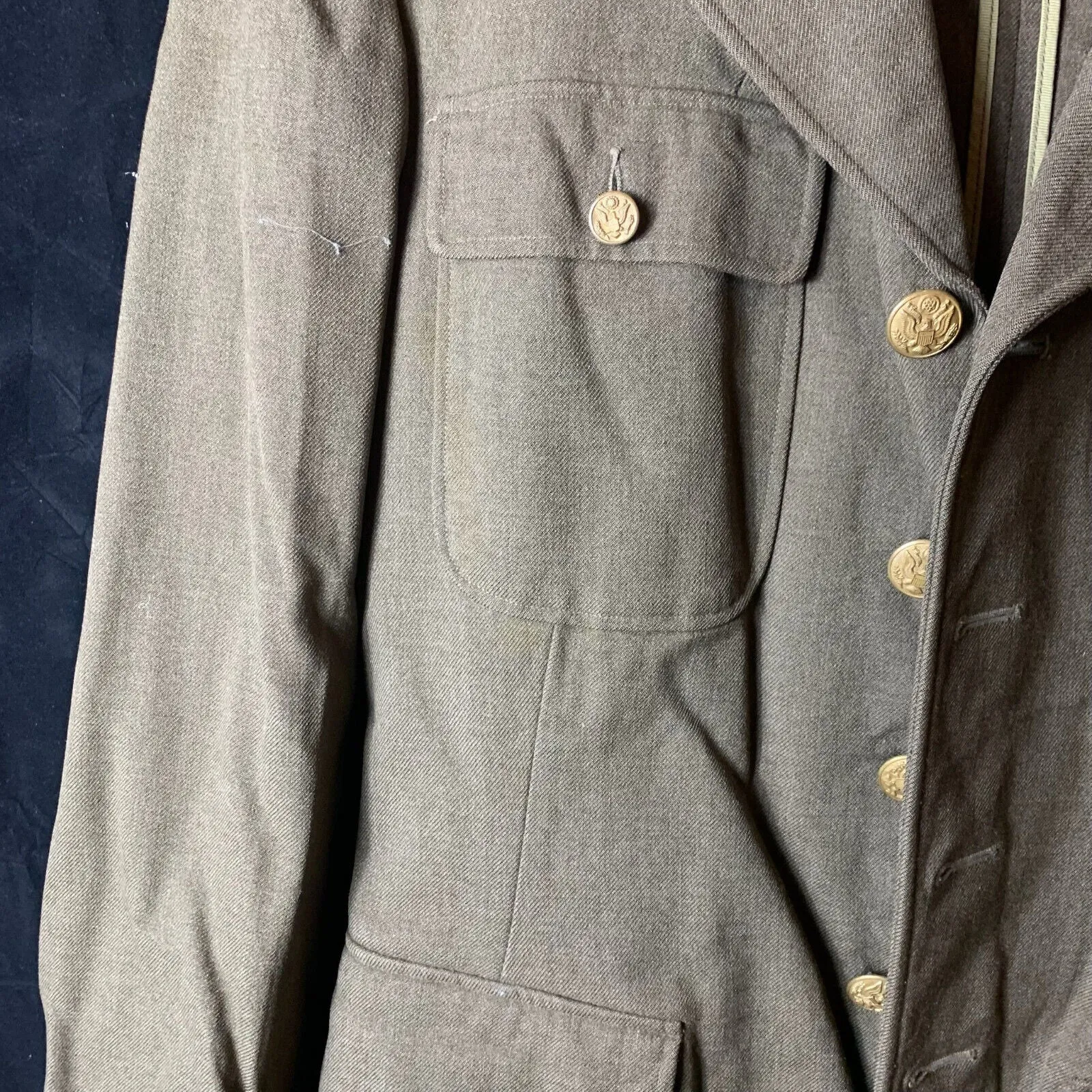 Original WW2 US Army Class A Dress Jacket - Private Ryan Prop - 39 Regular