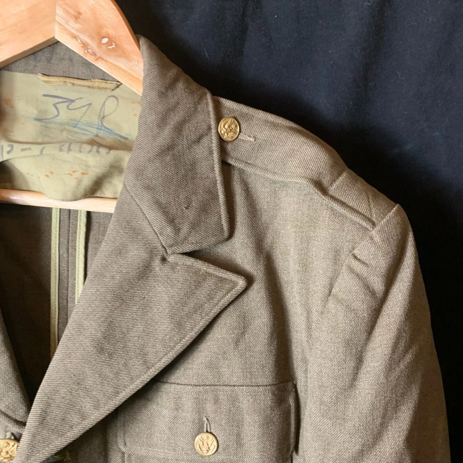 Original WW2 US Army Class A Dress Jacket - Private Ryan Prop - 39 Regular