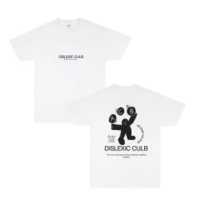 Other Side Store 'Dyslexic Club' Tee - White