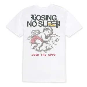 Outrank Losing Sleep White Tee