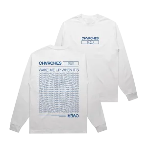 OVER White Long Sleeve T-Shirt