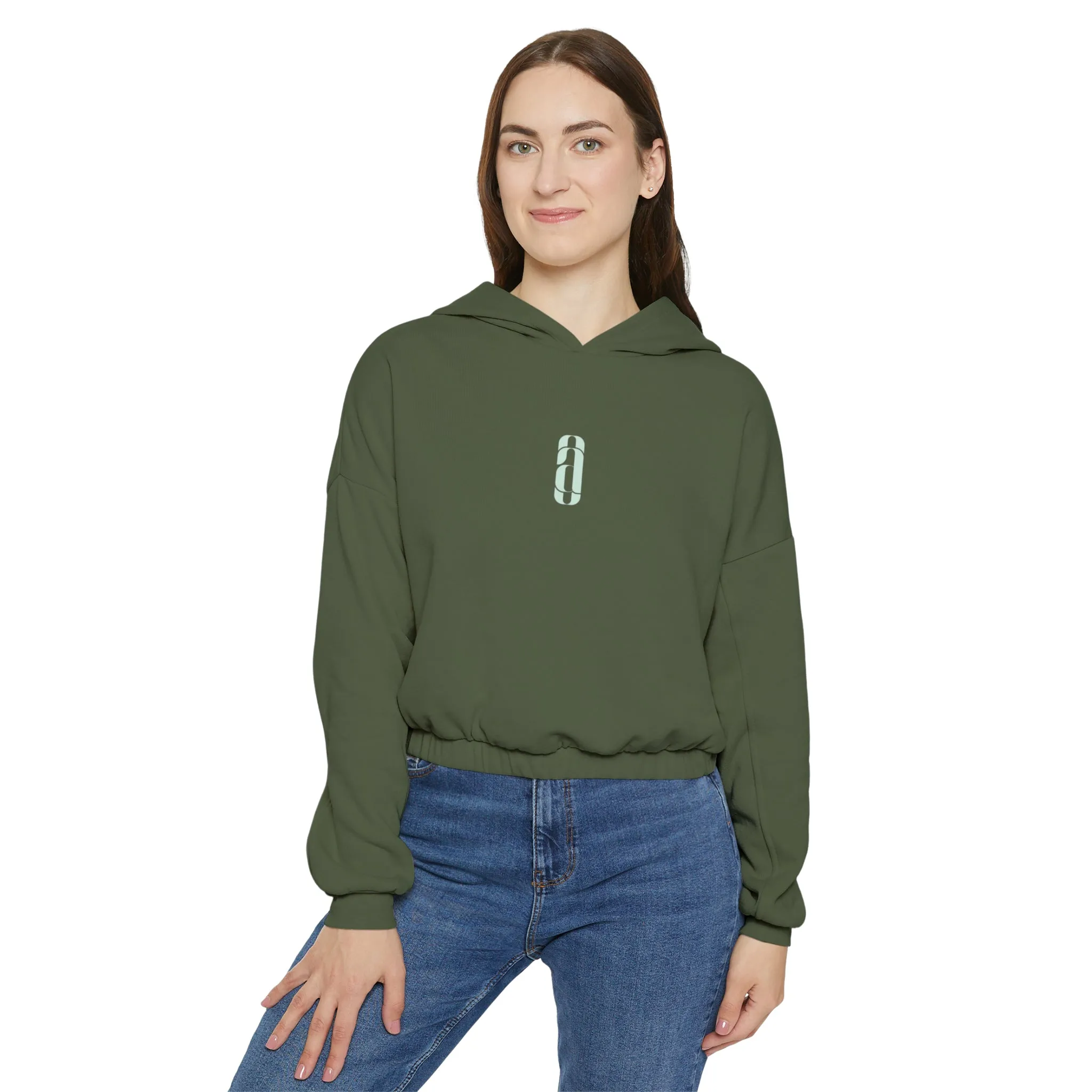 Owllux Apparel Logo Cinched Bottom Hoodie