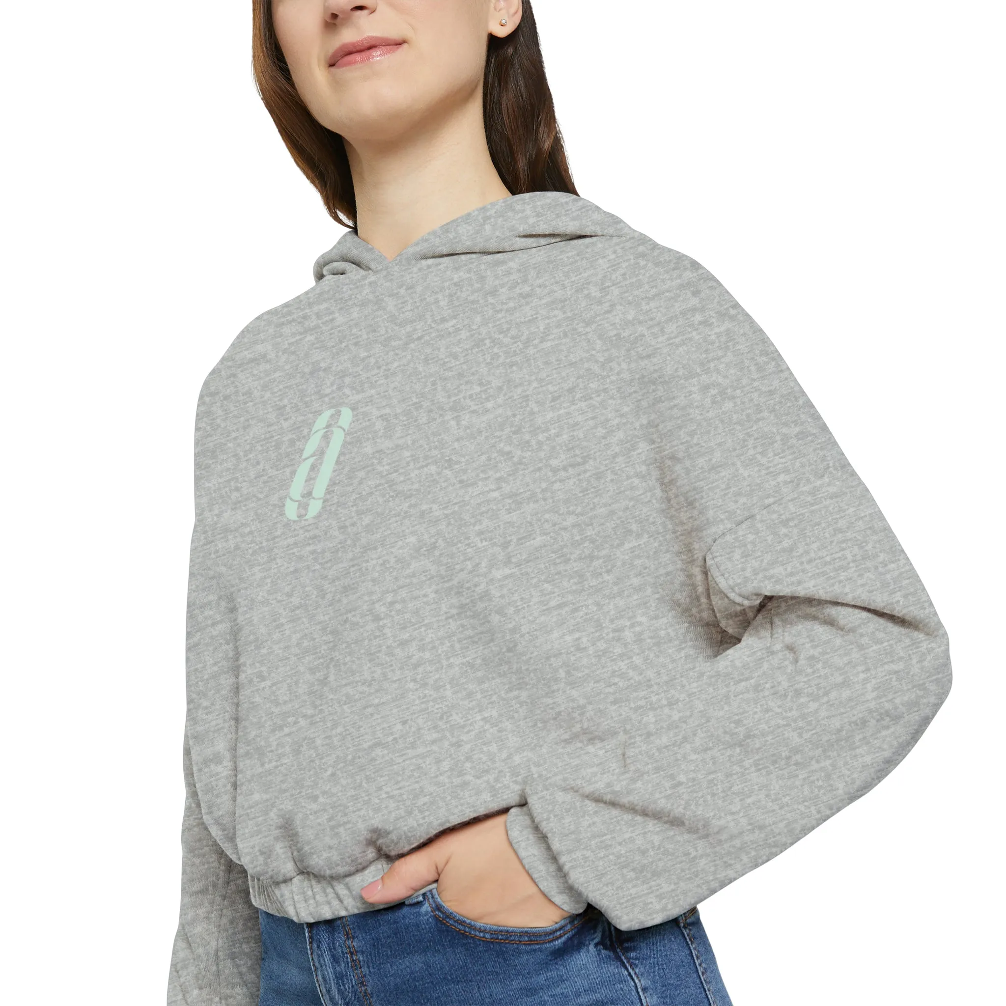 Owllux Apparel Logo Cinched Bottom Hoodie