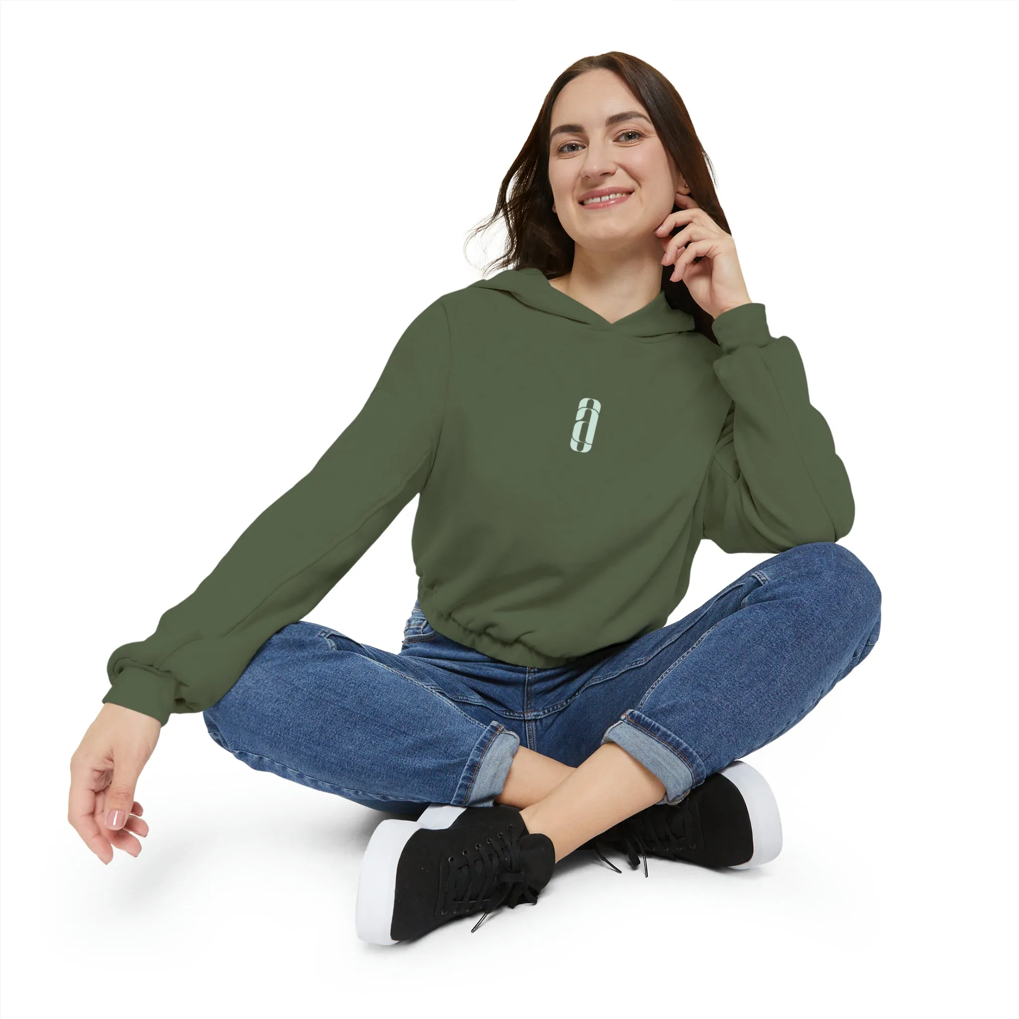 Owllux Apparel Logo Cinched Bottom Hoodie