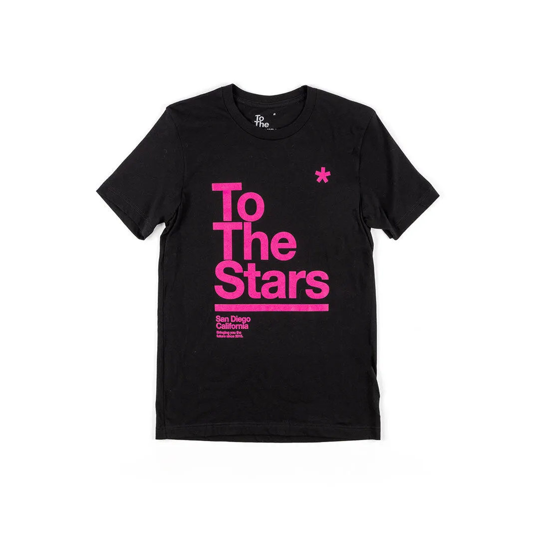 Package T-Shirt Black/Fuchsia