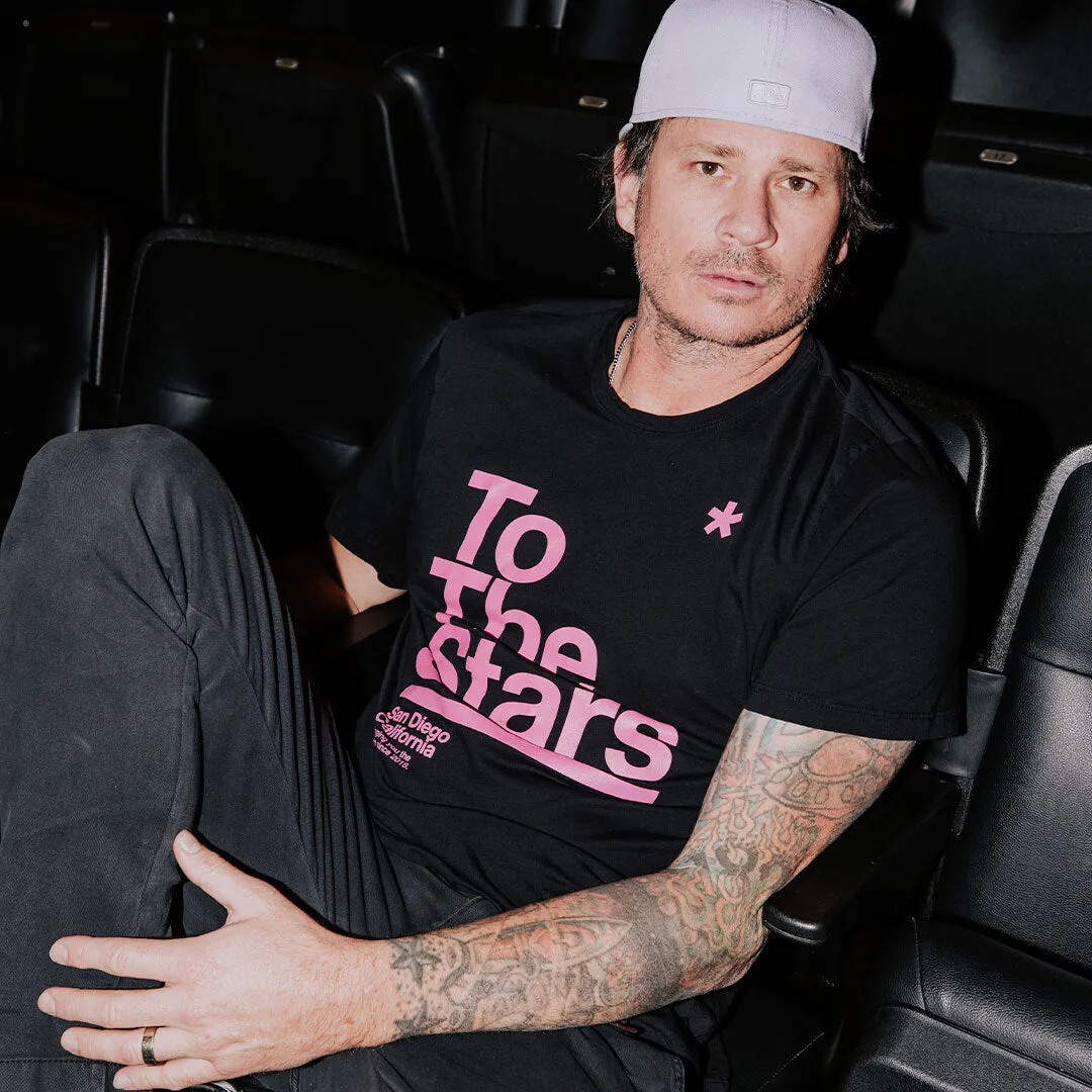 Package T-Shirt Black/Fuchsia