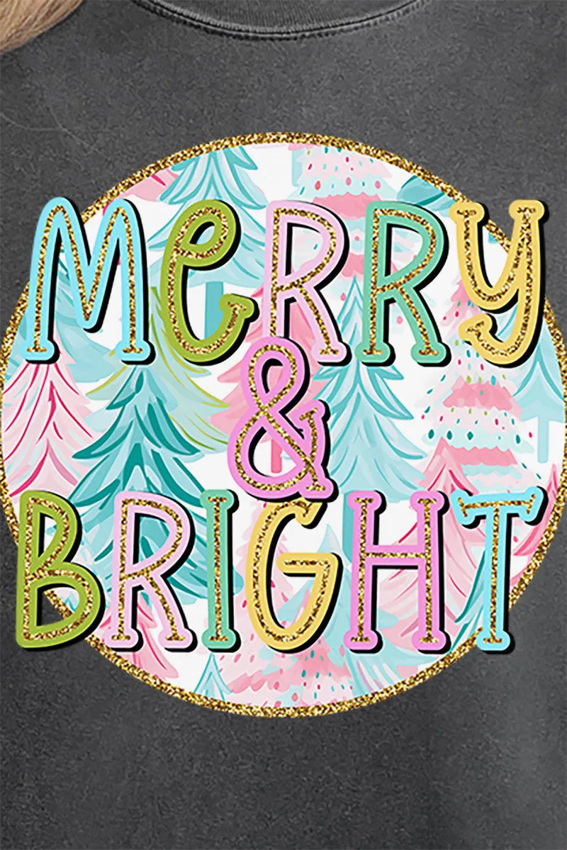 Pastel Merry And Bright Comfort Colors Adult Ring-Spun Cotton Tee
