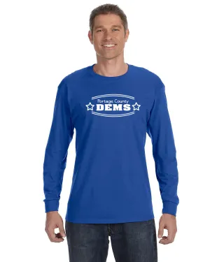 PC Dems Long Sleeve T-Shirt (Front Only)