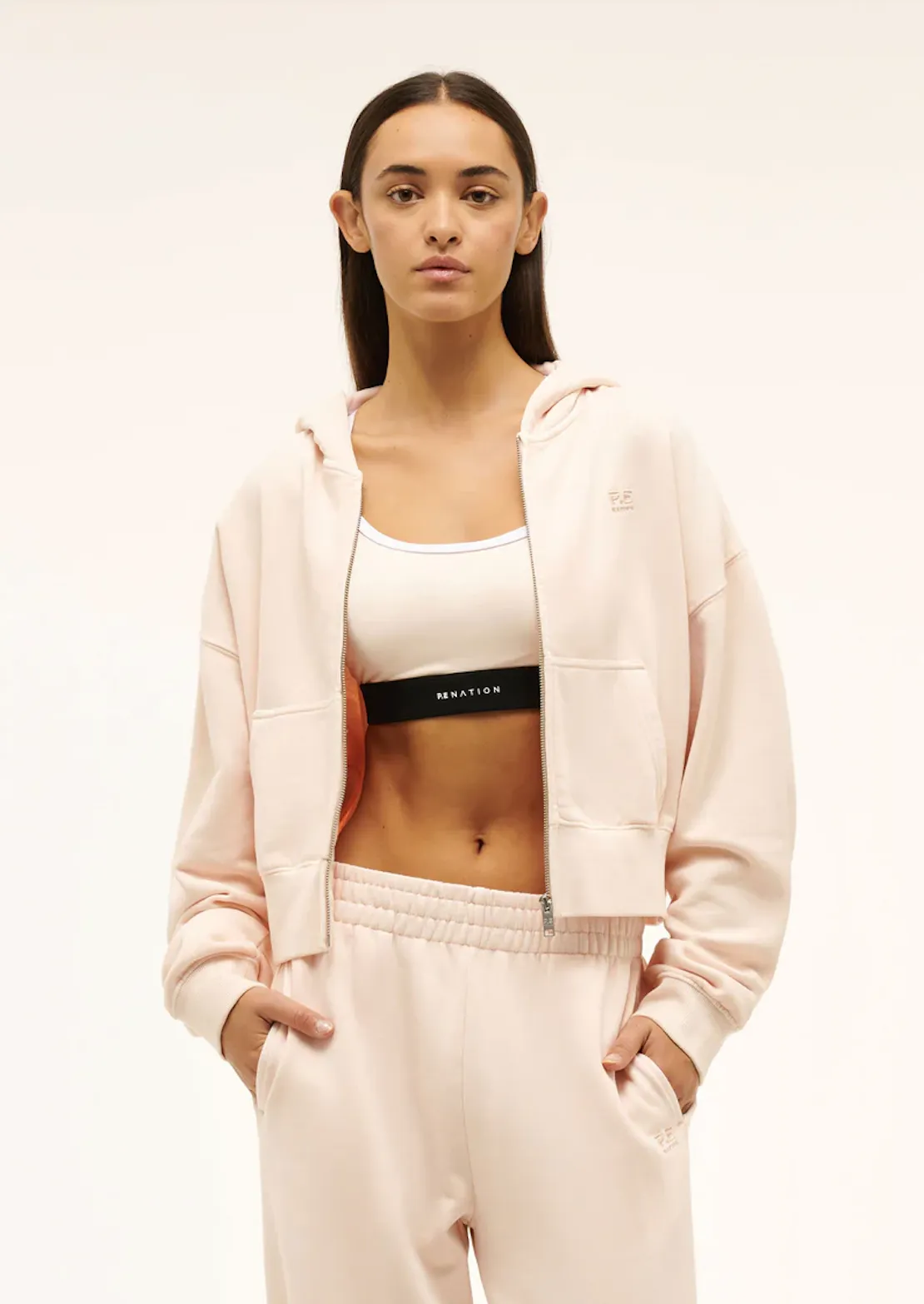 P.E NATION Adventure Zip Through - Blush