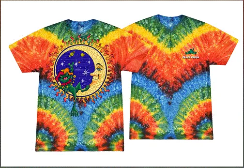 Peace Frogs Cosmic Frog Tie-Dye T-Shirt