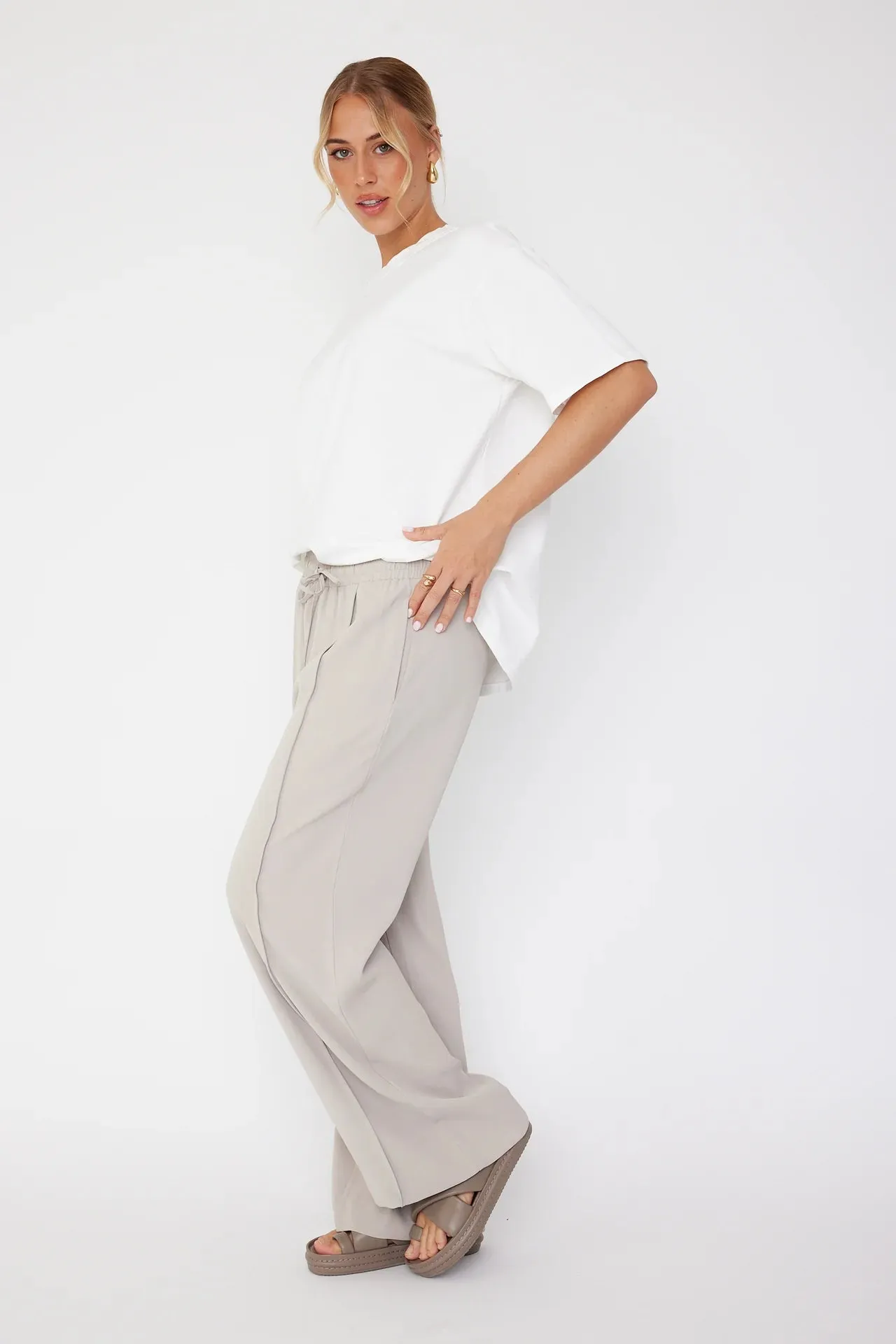 Pentagon Pants - Stone