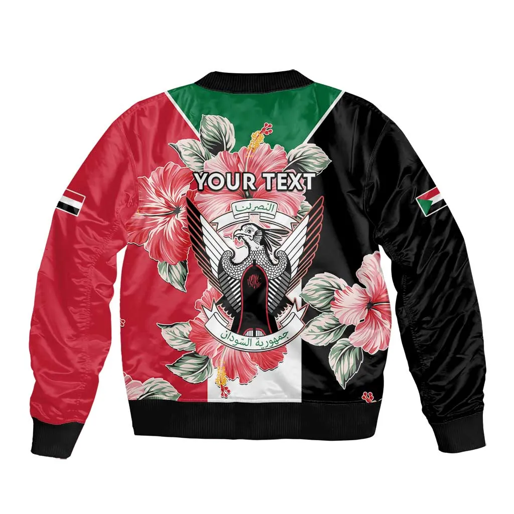 Personalized Afro Sudan Bomber Jacket Happy Independence Day LT15