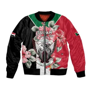 Personalized Afro Sudan Bomber Jacket Happy Independence Day LT15