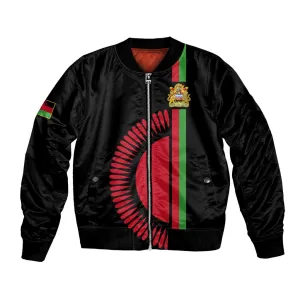 Personalized Malawi Bomber Jacket with Coat of Arms Flag Style LT01