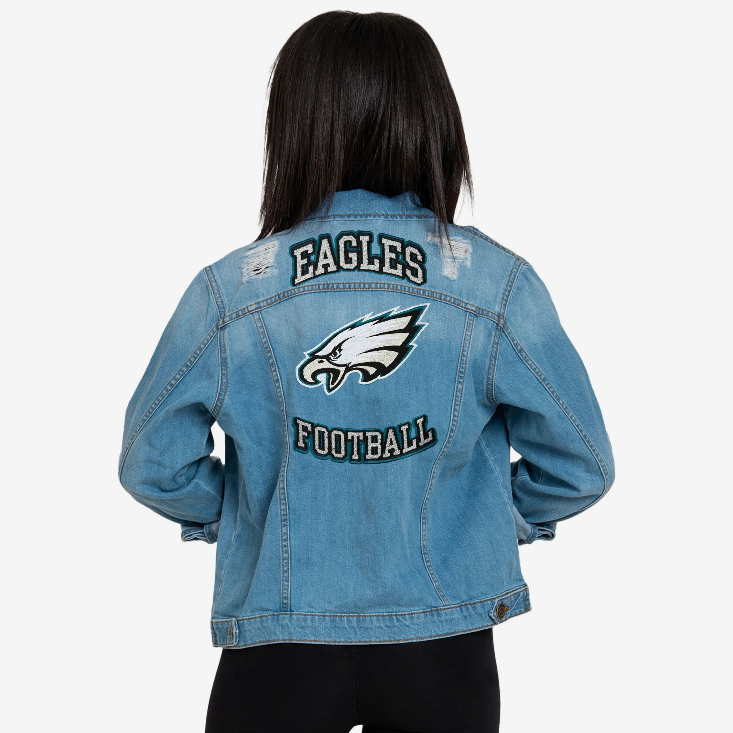 Philadelphia Eagles Womens Denim Days Jacket