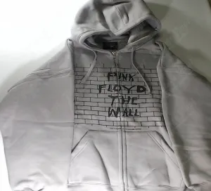 Pink Floyd - The Wall Grey Zip-Up Hoodie