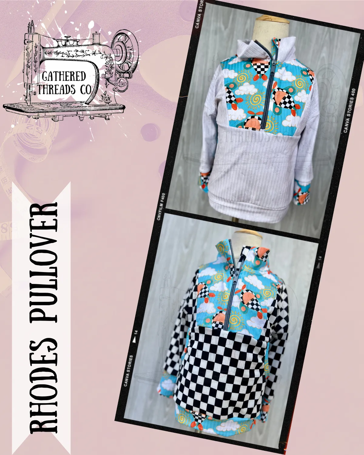 Pink Frosted Animals Outerwear